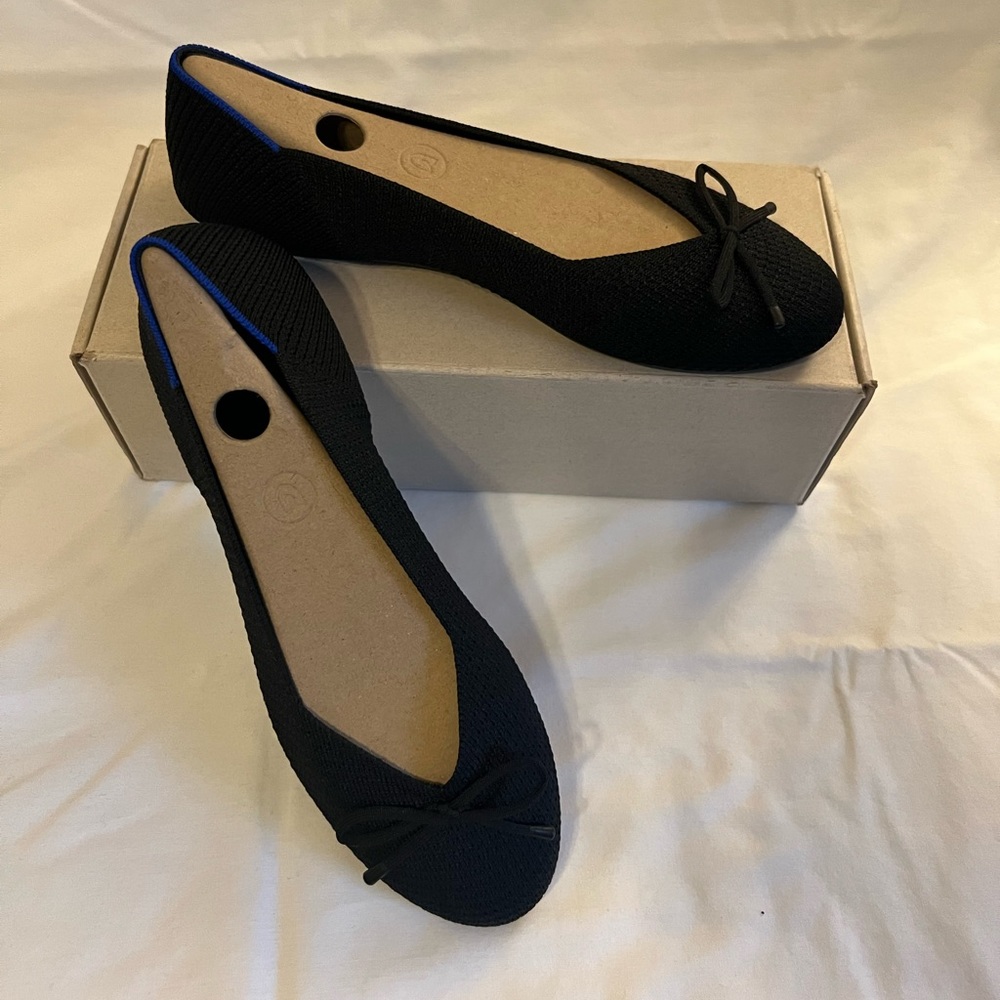 Rothy’s The Bow Flat in Black